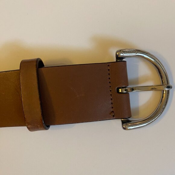 Coach Belt, Tan with silver colored hardware Medium ( 28) - Picture 6 of 6
